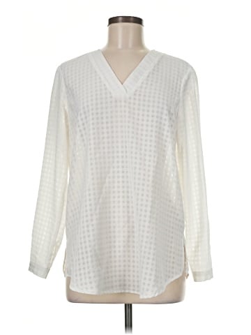 Adrianna Papell Long Sleeve Blouse (view 1)