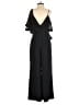 Keepsake Solid Black Jumpsuit Size XS - photo 2