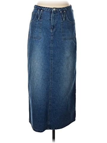 No Boundaries Denim Skirt (view 1)