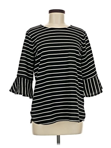 Croft & Barrow 3/4 Sleeve Top (view 1)