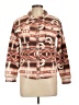 BKE 100% Polyester Print Brown Jacket Size L - photo 1