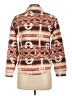 BKE 100% Polyester Print Brown Jacket Size L - photo 2