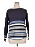 Westbound Stripes Blue Pullover Sweater Size XL Petite - photo 1