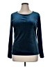 Boden 100% Polyester Teal Long Sleeve Top Size 14 - photo 1