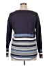 Westbound Stripes Blue Pullover Sweater Size XL Petite - photo 2