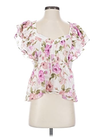 Cupcakes & Cashmere Short Sleeve Blouse (view 1)