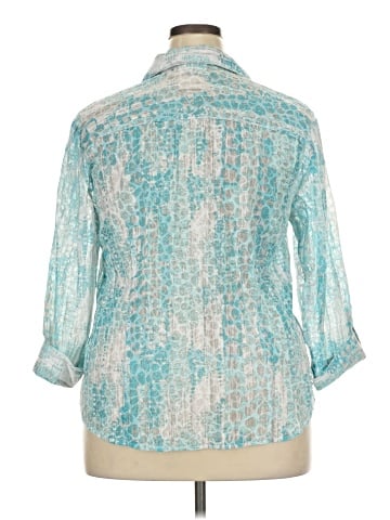 JM Collection 3/4 Sleeve Blouse (view 2)