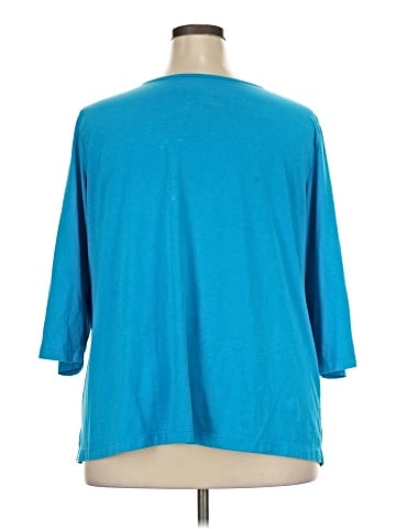Lane Bryant Outlet 3/4 Sleeve Blouse (view 2)