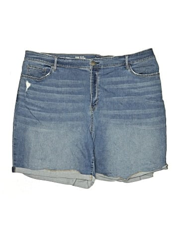 a.n.a. A New Approach Denim Shorts (view 1)