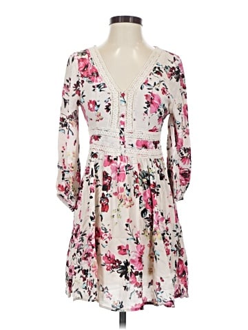 En Creme Casual Dress (view 1)