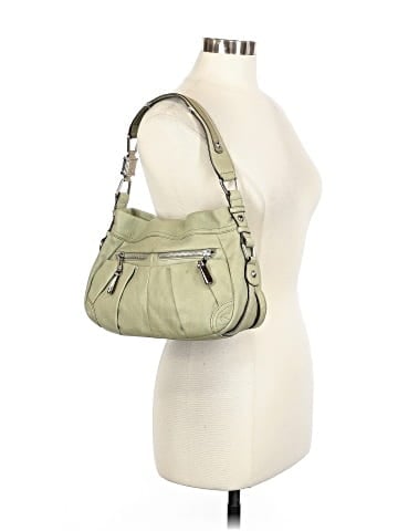 B Makowsky Leather Shoulder Bag (view 2)