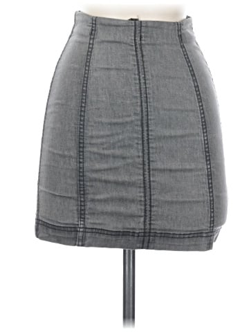 Free People Denim Skirt (view 1)