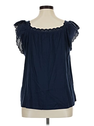 LC Lauren Conrad Short Sleeve Blouse (view 2)