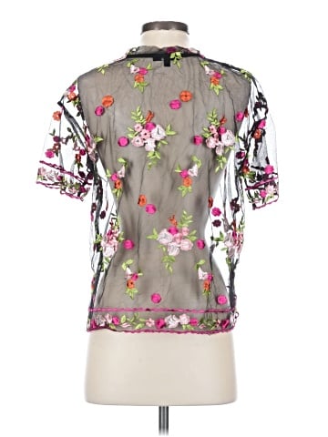 Papaya Short Sleeve Blouse (view 2)