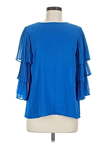 Worthington 3/4 Sleeve Blouse (view 1)