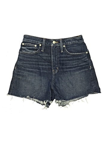 Madewell Curvy High-Rise Denim Shorts in Canterdale Wash (view 1)