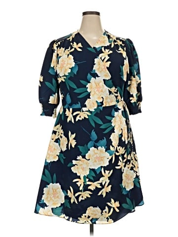 City Chic Casual Dress (view 1)