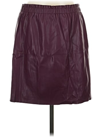 Ann Taylor LOFT Outlet Faux Leather Skirt (view 1)