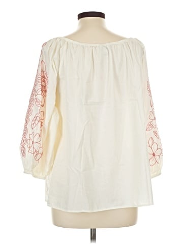 Cato 3/4 Sleeve Blouse (view 2)