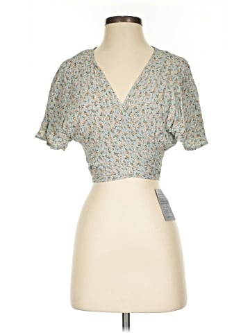 Lulus Short Sleeve Blouse (view 1)
