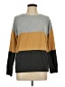 Nine Britton Color Block Gray Pullover Sweater Size L - photo 1