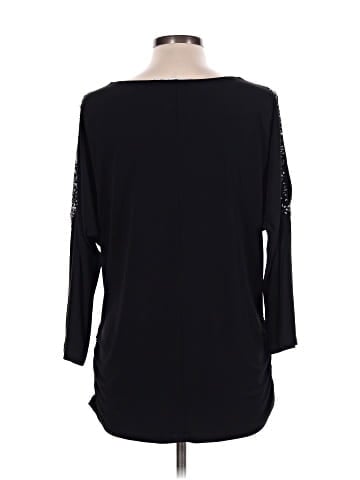 Susan Graver 3/4 Sleeve Top (view 2)
