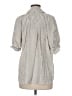 Max Studio Stripes Ivory 3/4 Sleeve Blouse Size M - photo 2