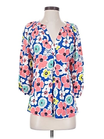 Crown & Ivy 3/4 Sleeve Blouse (view 1)