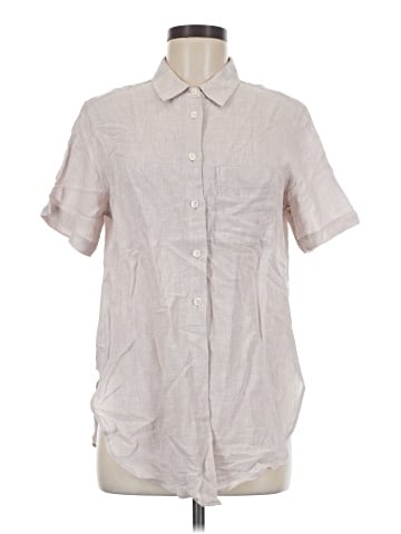 Theory Short Sleeve Button-Down Shirt (view 1)