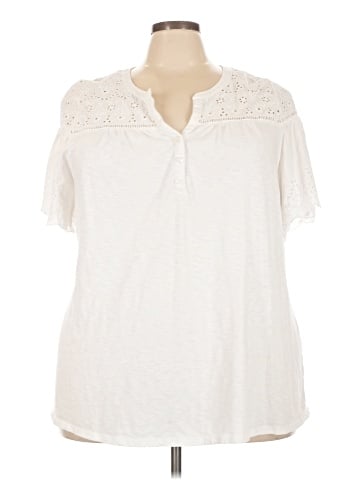Lane Bryant Short Sleeve Top (view 1)