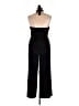 Bebe Solid Black Jumpsuit Size 14 - photo 2