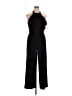 Bebe Solid Black Jumpsuit Size 14 - photo 1