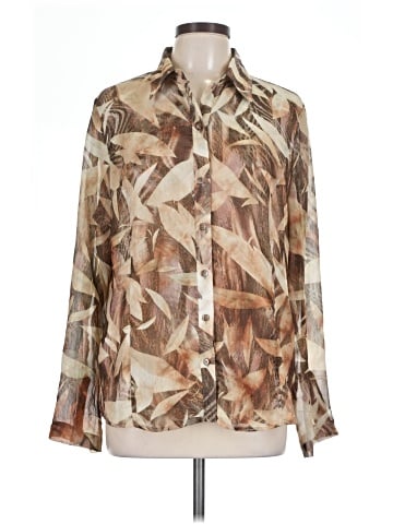 Coldwater Creek Long Sleeve Blouse (view 1)