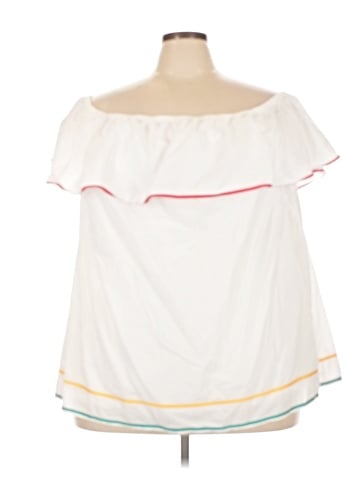 Lane Bryant Short Sleeve Blouse (view 1)