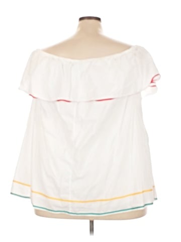 Lane Bryant Short Sleeve Blouse (view 2)