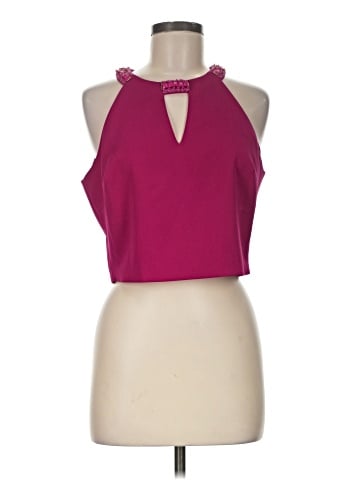 Belle Badgley Mischka Sleeveless Blouse (view 1)