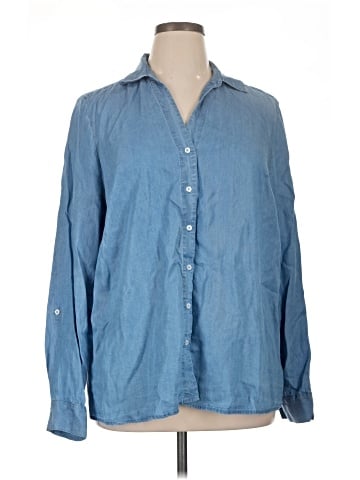 Kim Rogers Long Sleeve Button-Down Shirt (view 1)