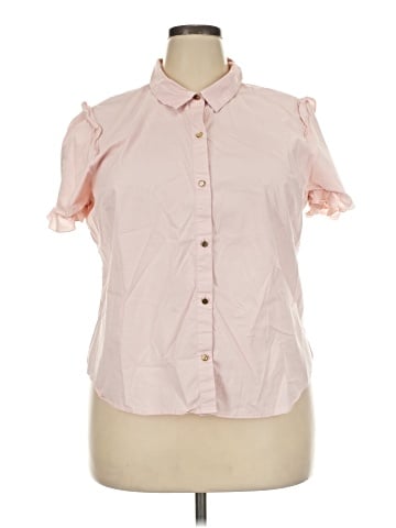 Liz Claiborne Short Sleeve Blouse (view 1)