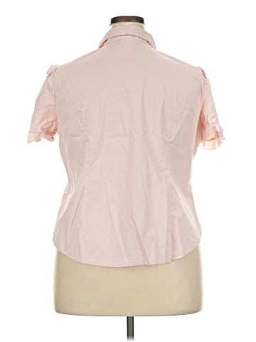 Liz Claiborne Short Sleeve Blouse (view 2)