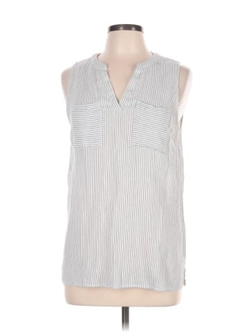 Doe & Rae Sleeveless Button-Down Shirt (view 1)