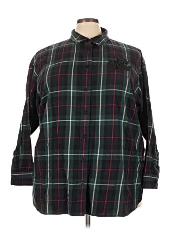 Lauren by Ralph Lauren Long Sleeve Button-Down Shirt (view 1)