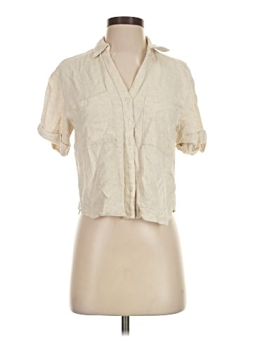 Lulus Short Sleeve Blouse (view 1)