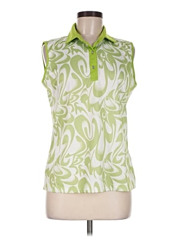 Monterey Club Sleeveless Polo (view 1)