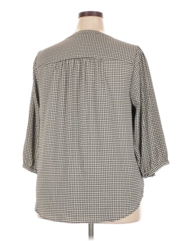 Torrid 3/4 Sleeve Blouse (view 2)
