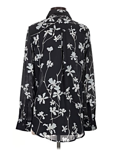 Equipment Long Sleeve Blouse (view 2)