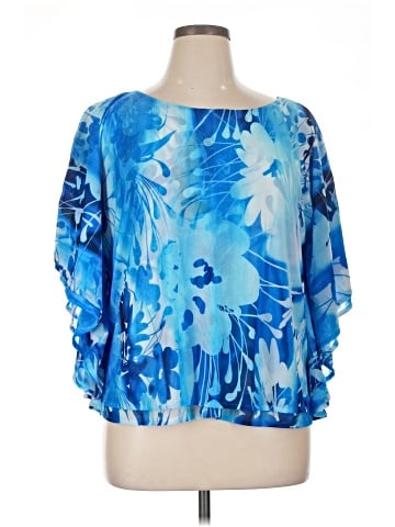 JLo by Jennifer Lopez 3/4 Sleeve Blouse (view 1)