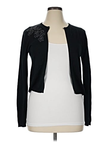 Liz Claiborne Silk Cardigan (view 1)