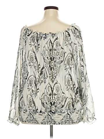 Lane Bryant 3/4 Sleeve Blouse (view 2)