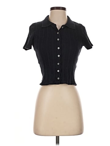 Brandy Melville Short Sleeve Blouse (view 1)