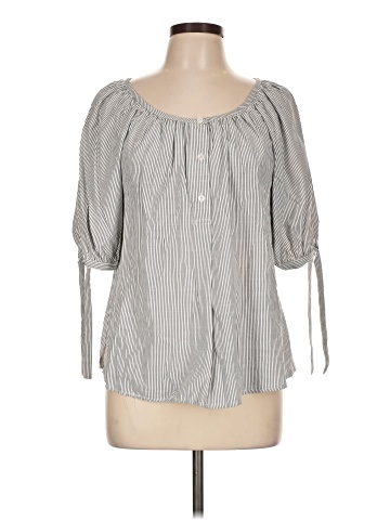Max Studio 3/4 Sleeve Blouse (view 1)